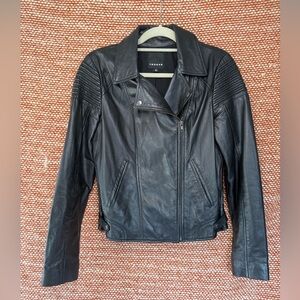 Trouve Black Leather Jacket